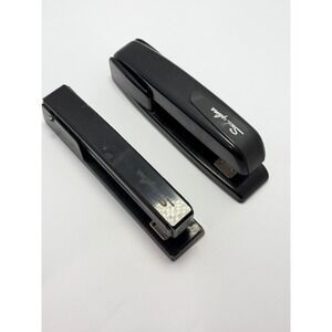 Swingline Stapler Bundle Black Vintage and Modern Desktop Office Supplies Set
